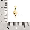 Brass Micro Pave Cubic Zirconia Pendants KK-M321-01E-G03-3
