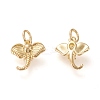 Brass Charms KK-L006-009G-2