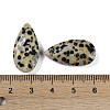 Natural Dalmatian Jasper Pendants G-C140-05K-3