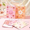 12Pcs 5 Colors Rectangle with Sunflower Pattern Paper Gift Bags CARB-FS0001-06-7