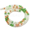 Glass Beads Strands EGLA-A034-M6mm-55-3