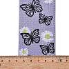 5M Nylon Flower Butterfly Jacquard Elastic Wide Bands OCOR-XCP0002-44-3