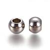 Tarnish Resistant 304 Stainless Steel Spacer Beads STAS-L222-42C-P-2