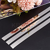 201 Stainless Steel Self-Adhesive Flexible Molding Trim FIND-WH0139-141A-02-5