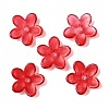Transparent Spray Paint Glass Beads GLAA-Z011-07J-1