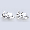 Tibetan Style Alloy Pendants X-TIBE-R316-017AS-RS-2
