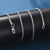 Non-Tarnish 304 Stainless Steel Rope Chain Necklaces X-NJEW-F226-03P-03-4