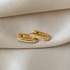 304 Stainless Steel Hoop Earrings for Women KE4093-1-3