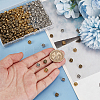300Pcs 3 Colors Tibetan Style Alloy Beads FIND-AR0004-78-3