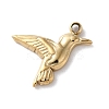 304 Stainless Steel Pendants STAS-L022-553G-1