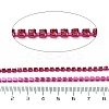 Iron Rhinestone Cup Chains CH-A008-01G-3