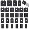 80Pcs 4 Style Resin Boning Caps for Wedding Dress AJEW-PH0004-26-1