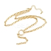 Brass Box Chain Y Lariat Necklaces NJEW-H087-05G-4