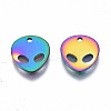 Ion Plating(IP) 201 Stainless Steel Charms LS-STAS-S119-136-2