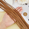 10Pcs Flat PU Leather Cord WL-DC0001-02D-3