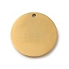 Ion Plating(IP) 304 Stainless Steel Pendants X-STAS-K270-28B-G-1