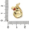 Brass Pendants KK-I383-02G-02-3