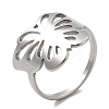 Non-Tarnish 201 Stainless Steel Finger Rings RJEW-G278-02P-1