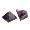 Natural Amethyst Orgonite Pyramid Display Decorations G-C186-09B-2