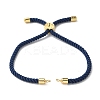 Cotton Cord Bracelet Making KK-F758-03V-G-1