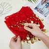 Polyester Tassel Fringe Trimming AJEW-WH0651-70C-3