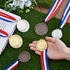 6Pcs 6 Styles Zinc Alloy Commemorative Medals AJEW-FH0005-05-4