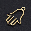 201 Stainless Steel Laser Cut Pendants STAS-S105-T922-2-2