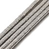 Non-magnetic Synthetic Hematite Beads Strands G-K011-4x1mm-03-1