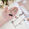 Alloy Enamel Pendant Decorations HJEW-OC00347-3
