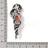 Natural Red Jasper Pendants G-A224-03AS-08-3