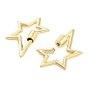 Rack Plating Brass Screw Clasps KK-NH0001-08G-2