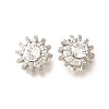Brass Micro Pave Cubic Zirconia Pendants KK-M312-26P-1