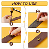 40Sets 4 Colors Alloy Screw Clasps BUTT-PH0001-30B-4