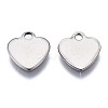 Non-Tarnish 201 Stainless Steel Charms STAS-R116-012D-P-3