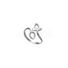 DIY fashionable stainless steel ring with non fading color LS-TZ8637-4-1