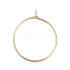 316L Surgical Stainless Steel Hoop Earring Findings STAS-G229-07G-01A-2