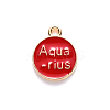 Alloy Enamel Pendants ENAM-S124-01B-07J-3