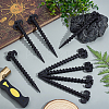 32Pcs Plastic Camping & Awning Tent Pegs Nails for Outdoor AJEW-GO0004-32A-4