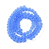 Imitate Austrian Crystal Frosted Glass Beads Strands EGLA-A039-T2mm-MD07-2