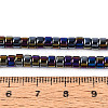 AB Color Plated Opaque Glass Beads Strands GLAA-T026-2x4mm-P01-4