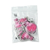 8Pcs 4 Styles Acrylic Pendants MACR-FS0001-76-6
