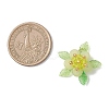 Natural Lemon Jade & Glass Pendants PALLOY-MZ01192-02-2