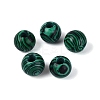 Synthetic Malachite European Beads G-Q602-09B-06-1