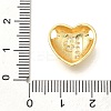 Rack Plating Brass Micro Pave Cubic Zirconia Pendants KK-I722-04G-P-3
