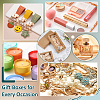 Kraft Paper Folding Drawer Boxes CON-WH0110-66A-5