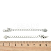 Rack Plating Brass Chain Extender LS-X-FIND-T071-14P-3