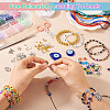 DIY Evil Eye Bracelet Making Kit DIY-TA0004-43-14