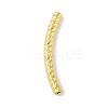 304 Stainless Steel Curved Tube Beads LS-STAS-M071-03G-G-2