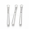 Tibetan Style Alloy Pendants TIBE-S323-073AS-RS-1