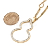 Ion Plating(IP) 304 Stainless Steel Chain Necklaces NJEW-M078-11G-5
